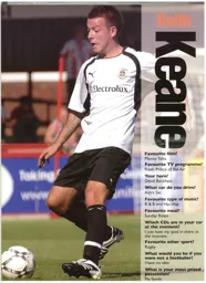 Keith Keane Favourite Things 07/08