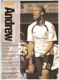 Calvin Andrew Favourite Things 07/08