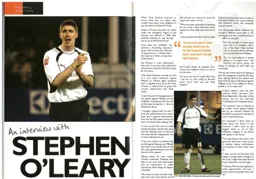 Stephen OLeary Interview 07/08