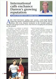 Darren Salton Interview 1992