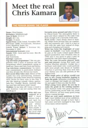 Chris Kamara Interview 1992 