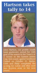 John Hartson 1992