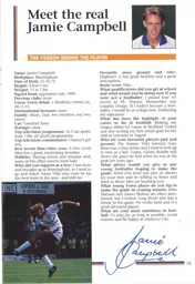 Jamie Campbell Interview 1993