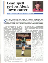 Alec Chamberlain Interview 1993