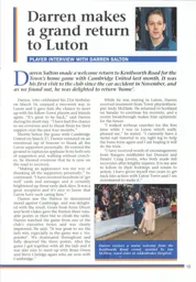 Darren Salton Interview 1993