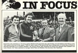 Jake Findlay In Focus Article 1980