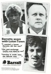 Paul Price and Andy Harrow Barrett Ad 1981