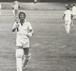 Kirk Stephens is up to bat 1981