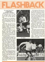 Vic Halom Flashback Article 1981
