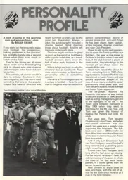 Tom Hodgson Personality Profile 1981