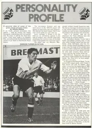 Gordon Turner Personality Profile 1981