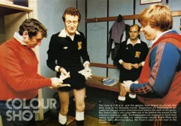 David Pleat Checks the Team Sheet 1981