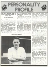 George Cummins Personality Profile 1982