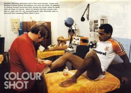 Brian Stein Receives Treatment 1982