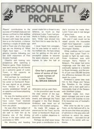 Peter Anderson Personality Profile 1982