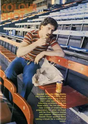 Mike Saxby Has a Fish and Chip Lunch 1982