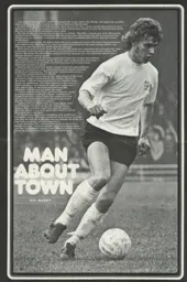 Viv Busby Man About Town Programme Article 1972