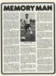 Gordon Turner Memory Man Programme Article 1972