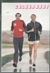 Alan West and Mike Beevor Out for a Run 1983