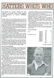 Horace Gager Hatters Whos Who 1983