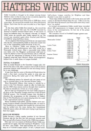 Eddie Connelly Hatters Whos Who 1983