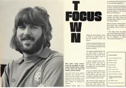 Graham Horn Town Focus Programme Article 1973