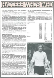 Mike Keen Hatters Who Who 1984