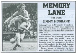 Jimmy Husband Memory Lane 1984