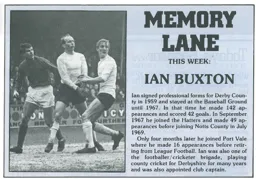 Ian Buxton Memory Lane 1984