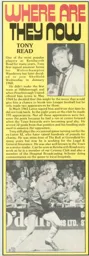 Tony Reid Where Are They Now 1984