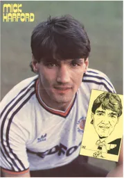 Mick Harford Poster 1985