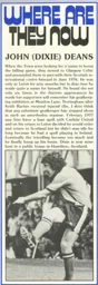 Dixie Deans Where Are They Now 1985