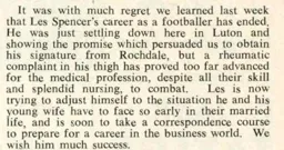 Les Spencer Retirement 1961