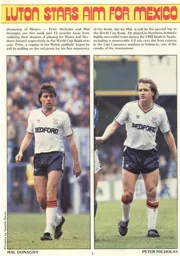 Donaghy and Nicholas Aim For Mexico 1985