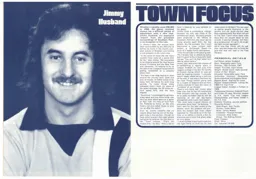 Jimmy Husband Town Focus Programme Article 1974