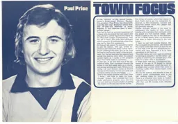 Paul Price Town Focus Programme Article 1974
