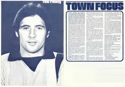 Tom Finney Town Focus Programme Article 1974