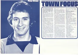 Peter Cruse Town Focus Programme Article 1974
