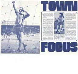 John Aston Town Focus Programme Article 1974