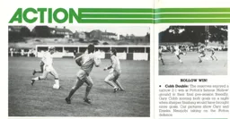 Gary Cobb In Action For The Reserves 1986