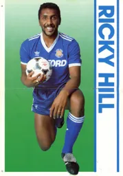 Ricky Hill Poster 1986