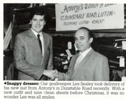 Les Sealey Has New Threads 1986