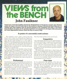 John Faulkner View From The Bench 1987