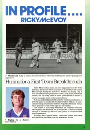 Ricky McEvoy In Profile 1987