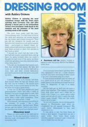 Ashley Grimes In Profile 1987