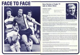 Adrian Alston Face to Face Programme Article 1974