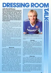  Dressing Room Talk With David Preece 1987