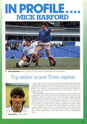 Mick Harford In Profile 1987