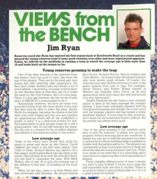 Jimmy Ryan View From The Bench 1987