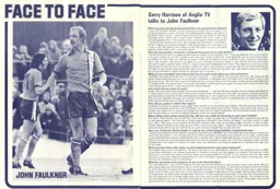John Faulkner Face to Face Programme Article 1974